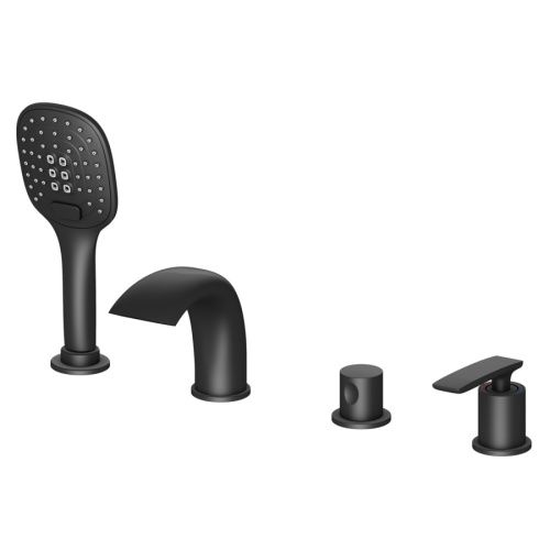 Смеситель Timo Helmi 4020/03Y на борт ванны черный