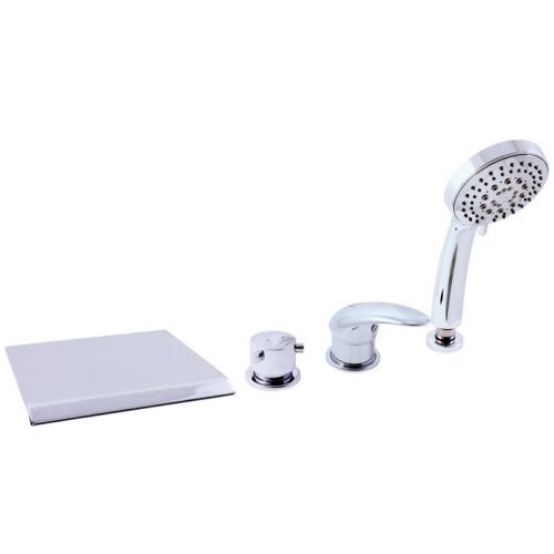 Смеситель RavSlezak D474.5P на борт ванны хром