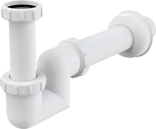 Сифон для раковины Alcadrain A45F-DN40 белый