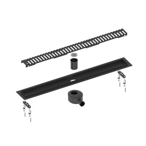 Душевой лоток Timo Drain Systems DS230107/03 75х10 черный