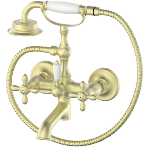 Смеситель для ванны Wonzon & Woghand Retro WW-88639020-BG настенный золото