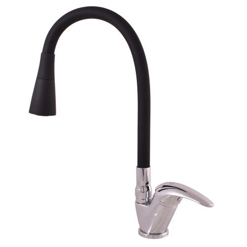 Смеситель для кухни RavSlezak SA506.5/13 на мойку черный/хром