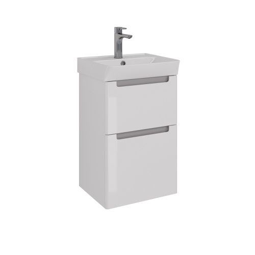 Тумба под раковину LeMark Buno LM04B45T 40х40 напольная цвет белый