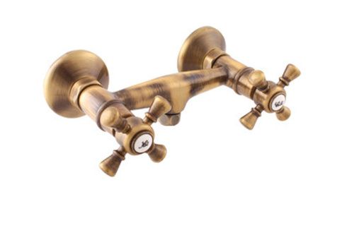 Смеситель для душа RavSlezak MORAVA RETRO MK380.5SM настенный бронза