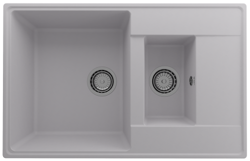 Кухонная мойка Ulgran Quartz Prima 780 1,5 K-04 80х50 цвет серый