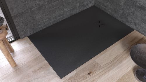 Душевой поддон из искусственного камня Kolpa-San LIMBO 551230 140х90 черный