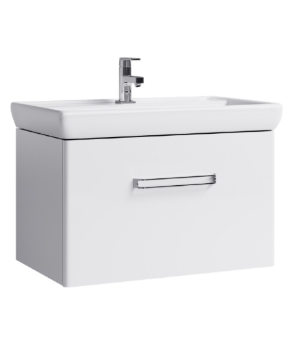 Тумба под раковину Aqwella Y NEO01081 80х40 подвесная цвет белый