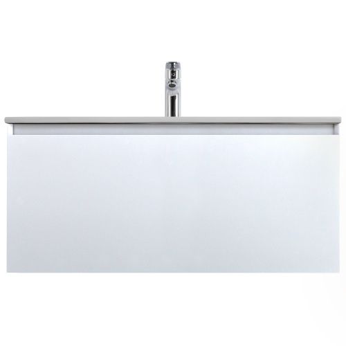 Тумба под раковину Art&Max Latina AM-Latina-1000-1C-SO-BM 100х50 подвесная цвет белый