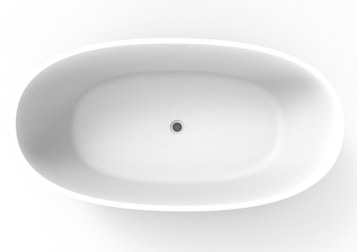 Ванна из искусственного камня Timo LEMPI LEMPI1800 180х80 отдельностоящая овальная