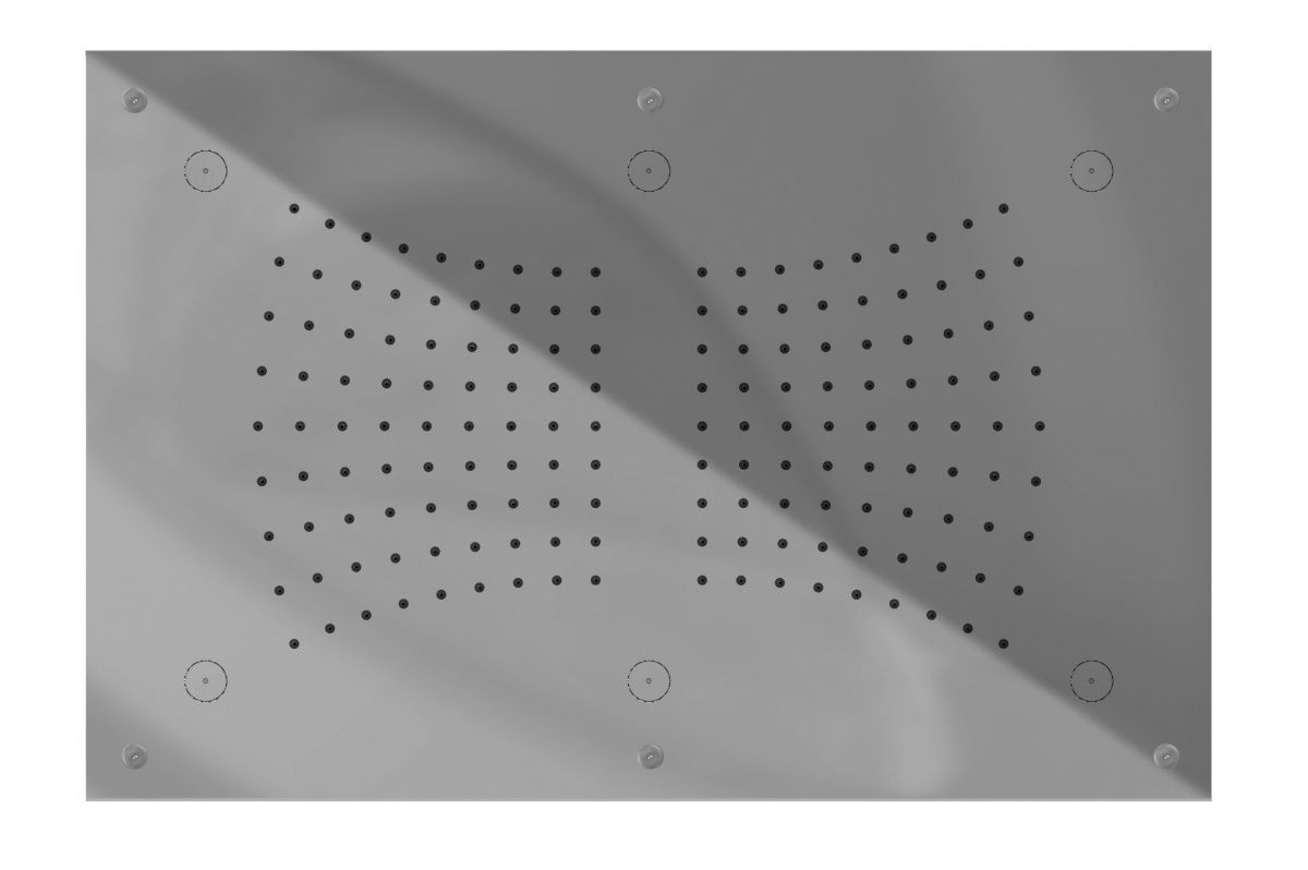 Верхний душ Graffio KI261/CR хром