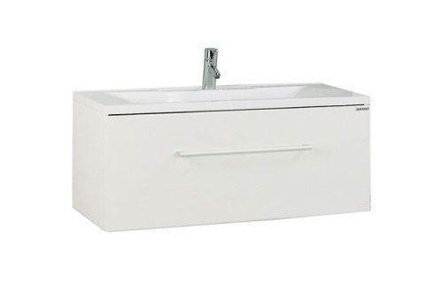 Тумба под раковину Aquaton Мадрид 1A126901MA010 100х50 подвесная цвет белый