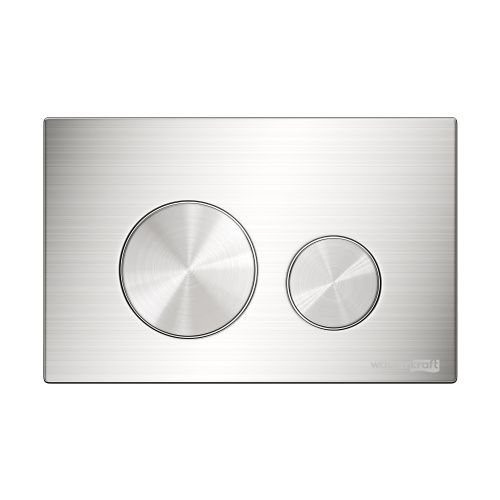 Клавиша смыва механическая Wasserkraft BN02 цвет никель