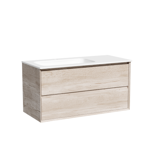 Тумба под раковину Sancos Marmi 2.0 MR2.0100LEG 100х40 подвесная цвет коричневый