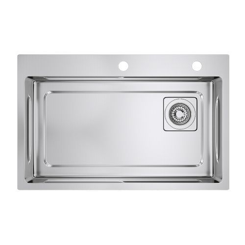 Кухонная мойка Raglo R702 R702.7246.05 70х45 цвет серый поверхность матовая