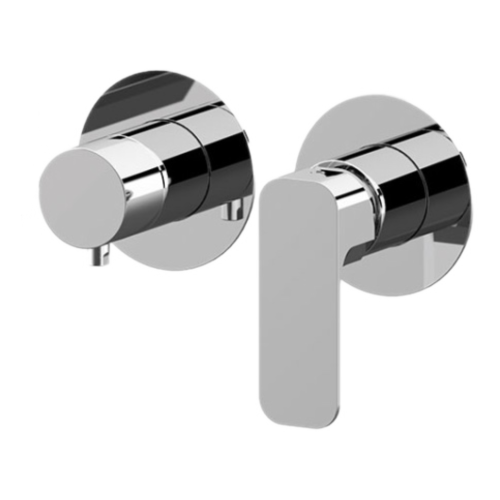 Смеситель для душа Daniel Tiara TA625D3CR встраиваемый в стену хром