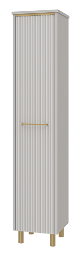 Шкаф-пенал Brevita Elche ELC-05035-010L 40х170 подвесной цвет белый