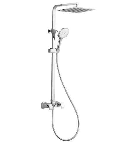 Душевая стойка Wonzon & Woghand Shakespeare WW-654602-CR настенная цвет хром