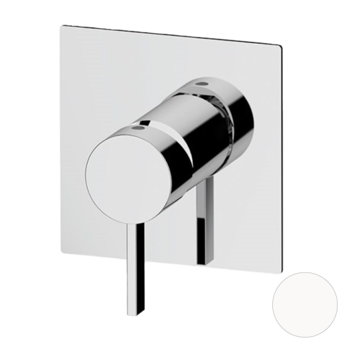 Смеситель для душа Remer Metrica MC30QBO встраиваемый в стену белый