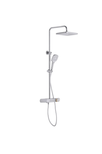 Душевая стойка Arrow AMG13SH855A настенная цвет хром с термостатом