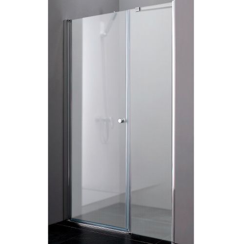 Душевая дверь Cezares ELENA ELENA-W-B-11-60+90-P-Cr-L 150х195 стекло рифленое профиль хром