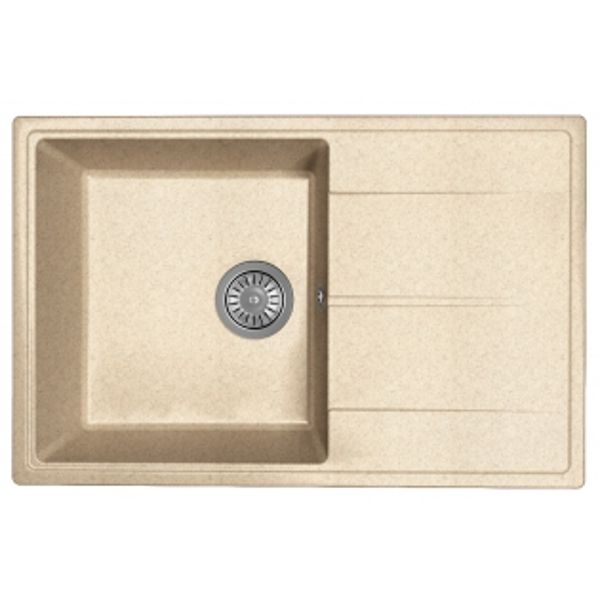 Кухонная мойка Dr.Gans Оливия 740 К 25.155.D0740.405 75х50 цвет коричневый поверхность матовая