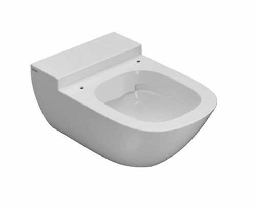 Чаша унитаза подвесная Globo Stockholm LAS04BI цвет белый без сиденья безободковая смыв торнадо