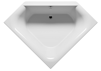 Ванна акриловая Riho AUSTIN B005001005 145х145 пристенная асимметричная без ножек - фото 3