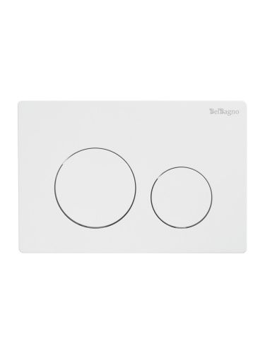 Клавиша смыва механическая BelBagno BB-03C-BL цвет белый