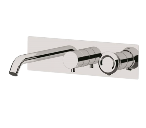 Смеситель для ванны Remer Element ET54D3 встраиваемый в стену хром