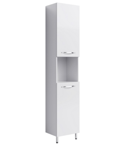 Шкаф-пенал Aqwella Y Agr.05.04 40х180 напольный цвет белый