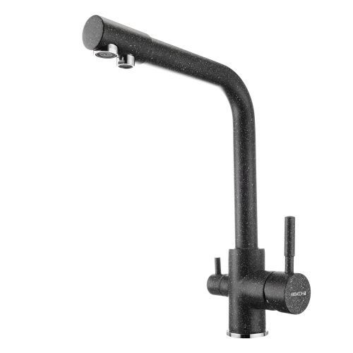 Смеситель для кухни Aquaton РУАН 1AX004FCXX210 на мойку графит