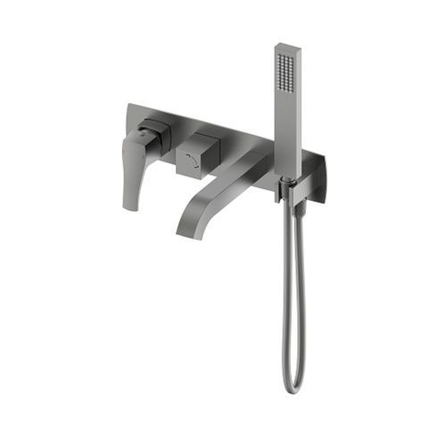 Смеситель для ванны и душа Wonzon & Woghand FLEX WW-88889072-BGM встраиваемый в стену серый