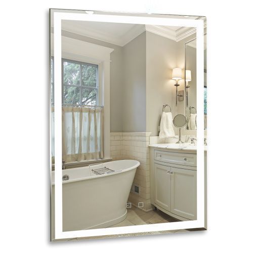 Зеркало с подсветкой и антизапотевателем Azario LED-00002614 60х80 подвесное