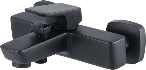 Смеситель для ванны с душем Aquanet Gotic AF440-20B настенный черный