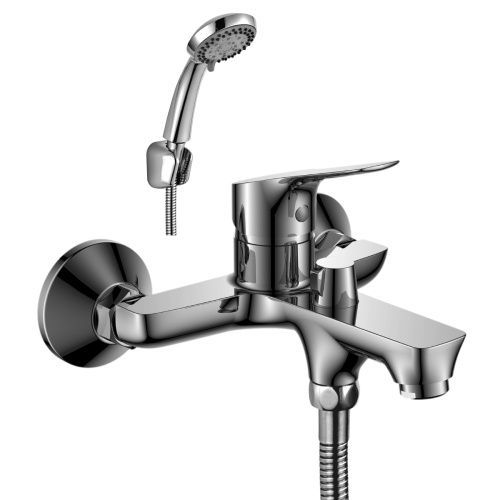 Смеситель для ванны Rossinka RS29 RS29-31 настенный хром