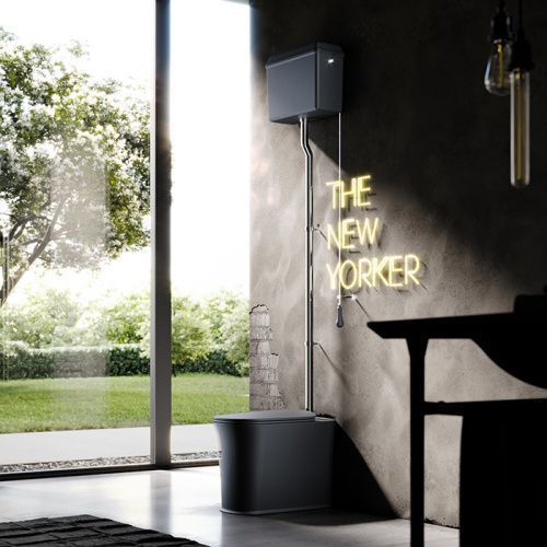 Труба для высокого бачка 5680 Kerasan The New Yorker 7593K1