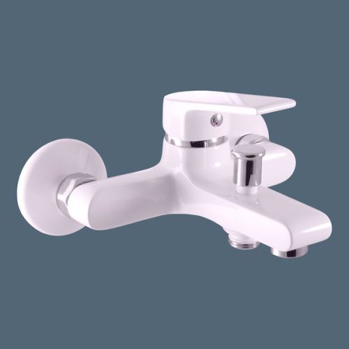 Смеситель для ванны и душа RavSlezak COLORADO CO154.5BC настенный белый