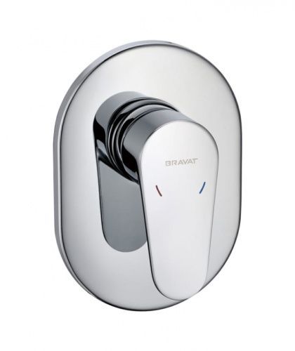 Смеситель Bravat Eler FB848238CP-RUS встраиваемый в стену хром