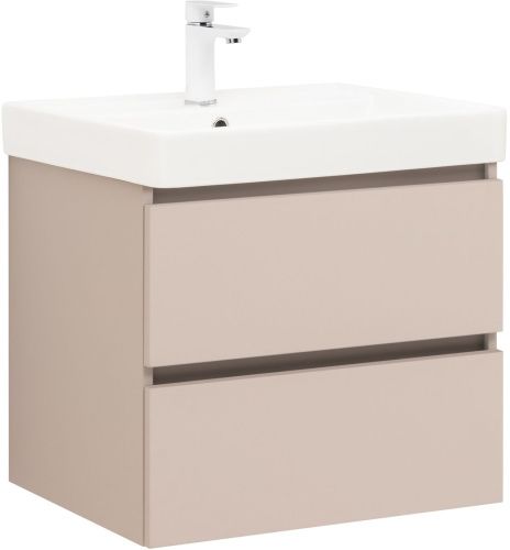Тумба под раковину Aquanet Вега 2.0 00337941 60х50 подвесная цвет бежевый