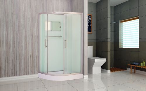 Душевая кабина Esbano ELEGANCIA ESKB115CR 115х85 асимметричная без крыши ориентация правая