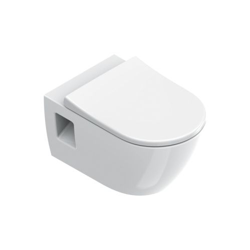 Чаша унитаза подвесная Catalano Sfera 511650001 цвет белый без сиденья безободковая смыв торнадо