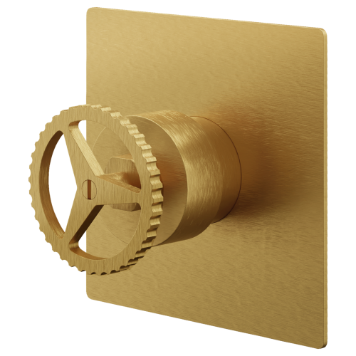 Смеситель для душа Remer Chrono CH30QBG встраиваемый в стену золото