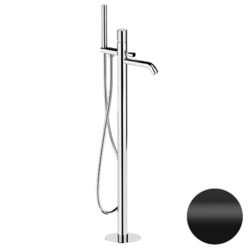 Смеситель для ванны Remer Celebrity CEC08NO напольный черный