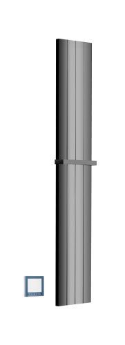 Полотенцесушитель электрический Boheme Flat 725-SGM 25х150 серый