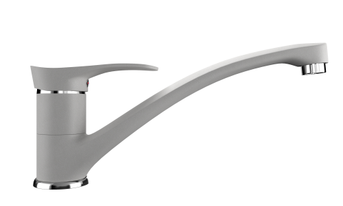 Смеситель для кухни Ulgran Classic U-003-341 на мойку белый