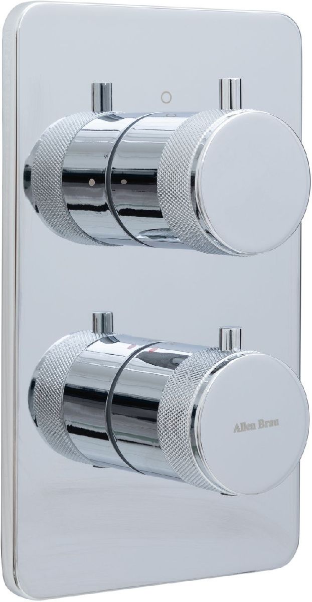 Смеситель для ванны с душем Allen Brau Priority 5.31213-00 встраиваемый в стену хром с термостатом