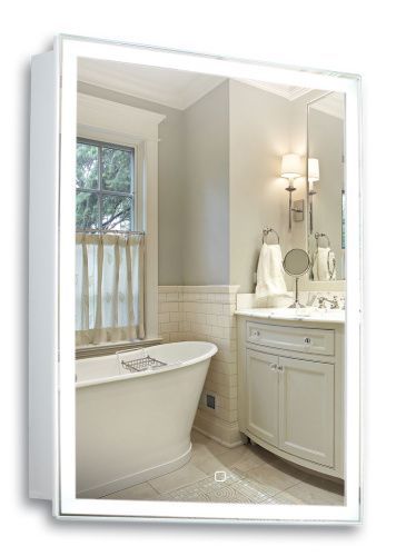 Зеркало-шкаф Azario Киото LED-00002357 50х80 подвесной цвет белый