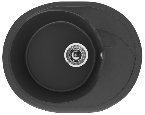 Кухонная мойка Ulgran Classic U-403-344 60х45 цвет черный