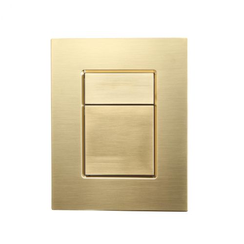 Клавиша смыва пневматическая Wonzon & Woghand WW-IB256-BG цвет золото