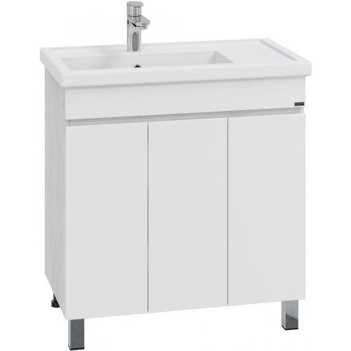 Тумба под раковину СанТа Марс 700410 80х40 напольная цвет белый